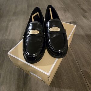 Micheal Kors Leather Loafers